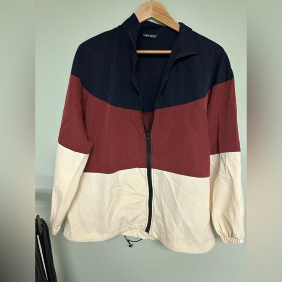 SHEIN Jackets & Blazers - Colorblocked Windbreaker